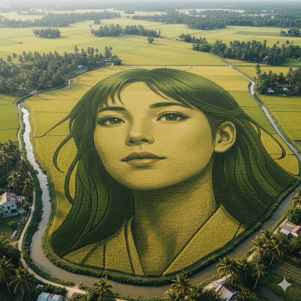 Spirit of the Mekong A Portrait Grown from Rice Fields.png