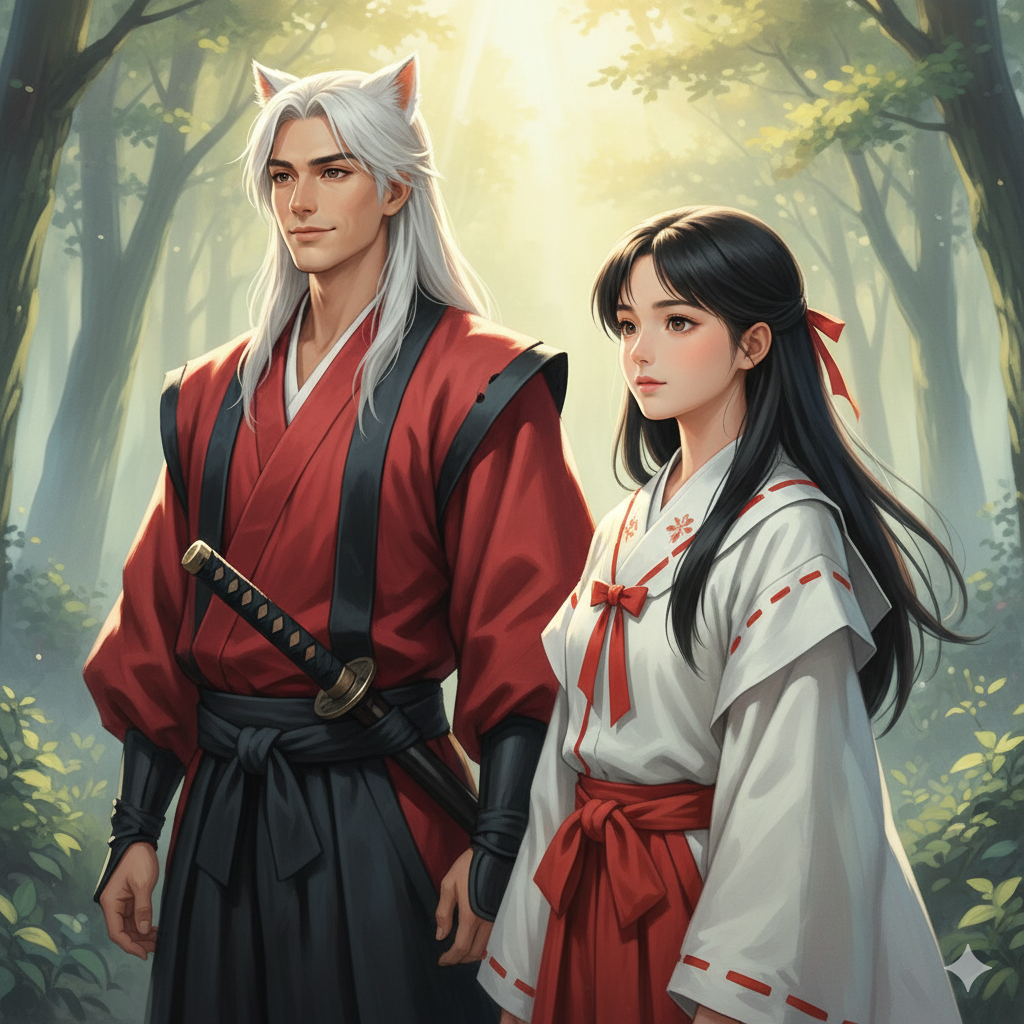 The Warrior and the Priestess of the Spirit Forest.png