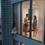 The adulterer hid out the window.png